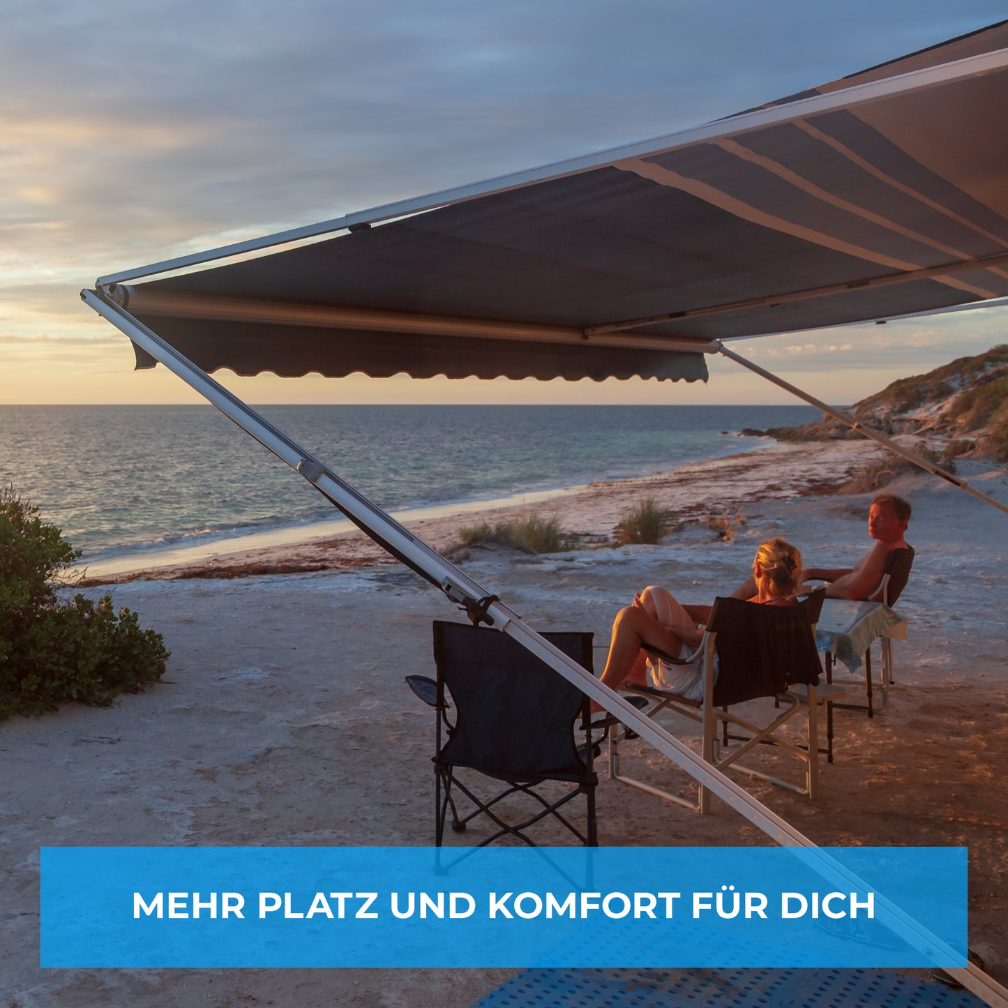 Markisenhalter für Camper - 2 Stück
