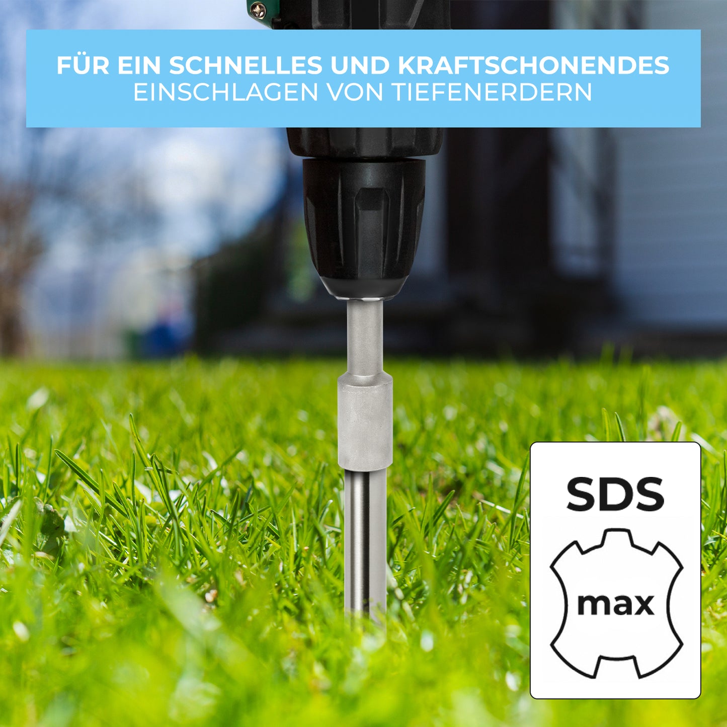Tiefenerder Eintreiber SDS MAX
