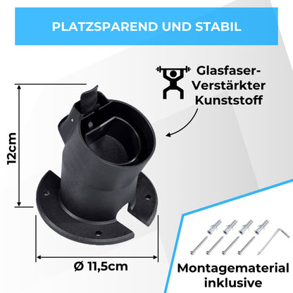 Ladekabel Typ 2 Wandhalterung
