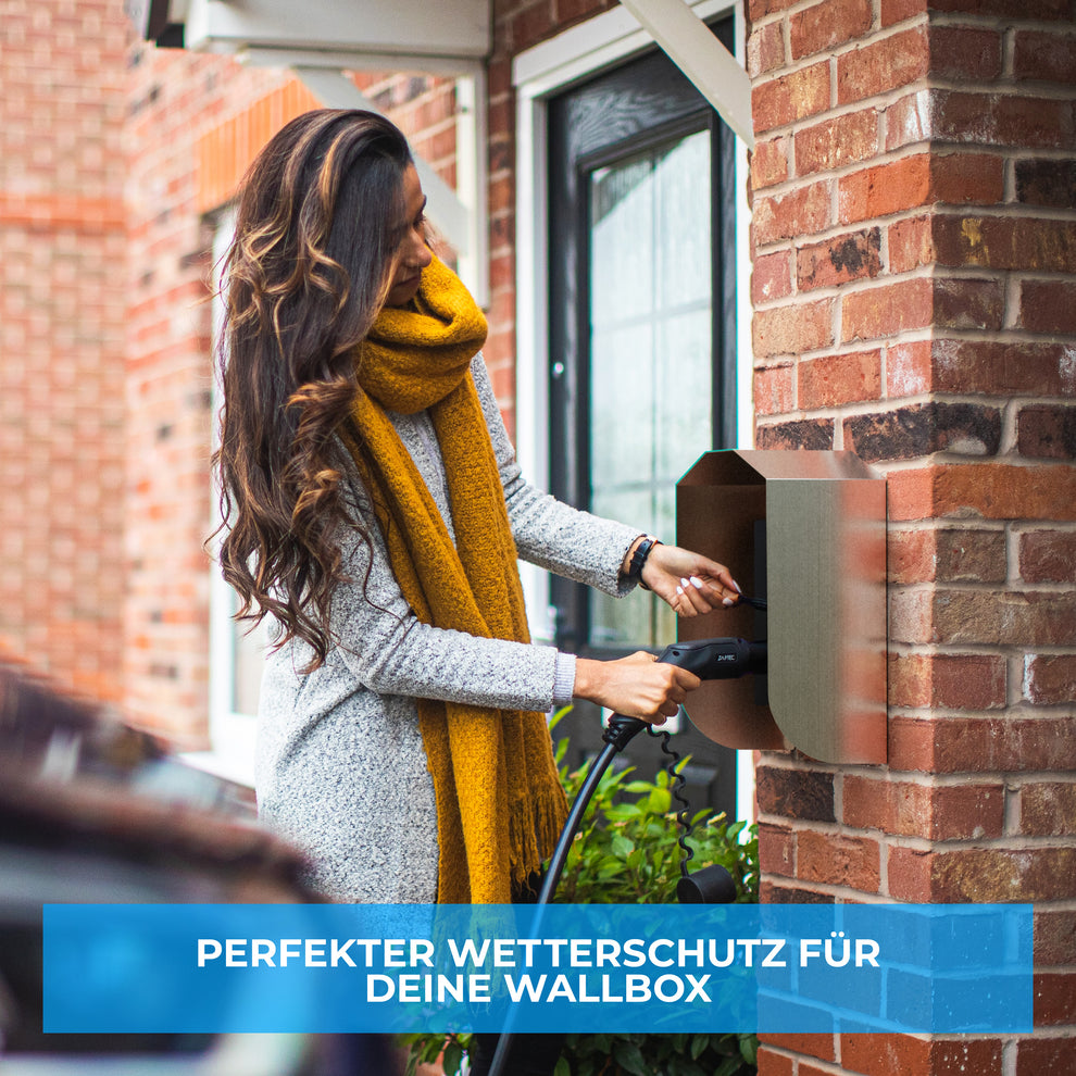 Wallbox Wetterschutz Abschliessbar