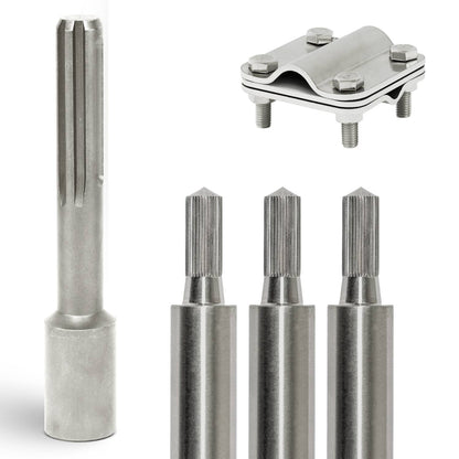 Tiefenerder Set aus V4A Edelstahl - 3 Meter