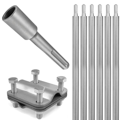 Tiefenerder Set aus V4A Edelstahl - 6 Meter