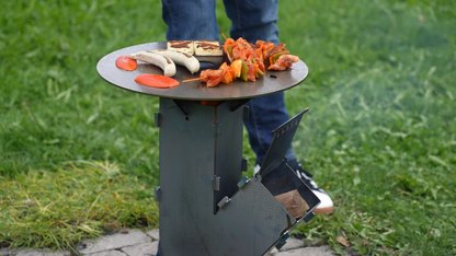 Raketenofen inkl. Grillplatte